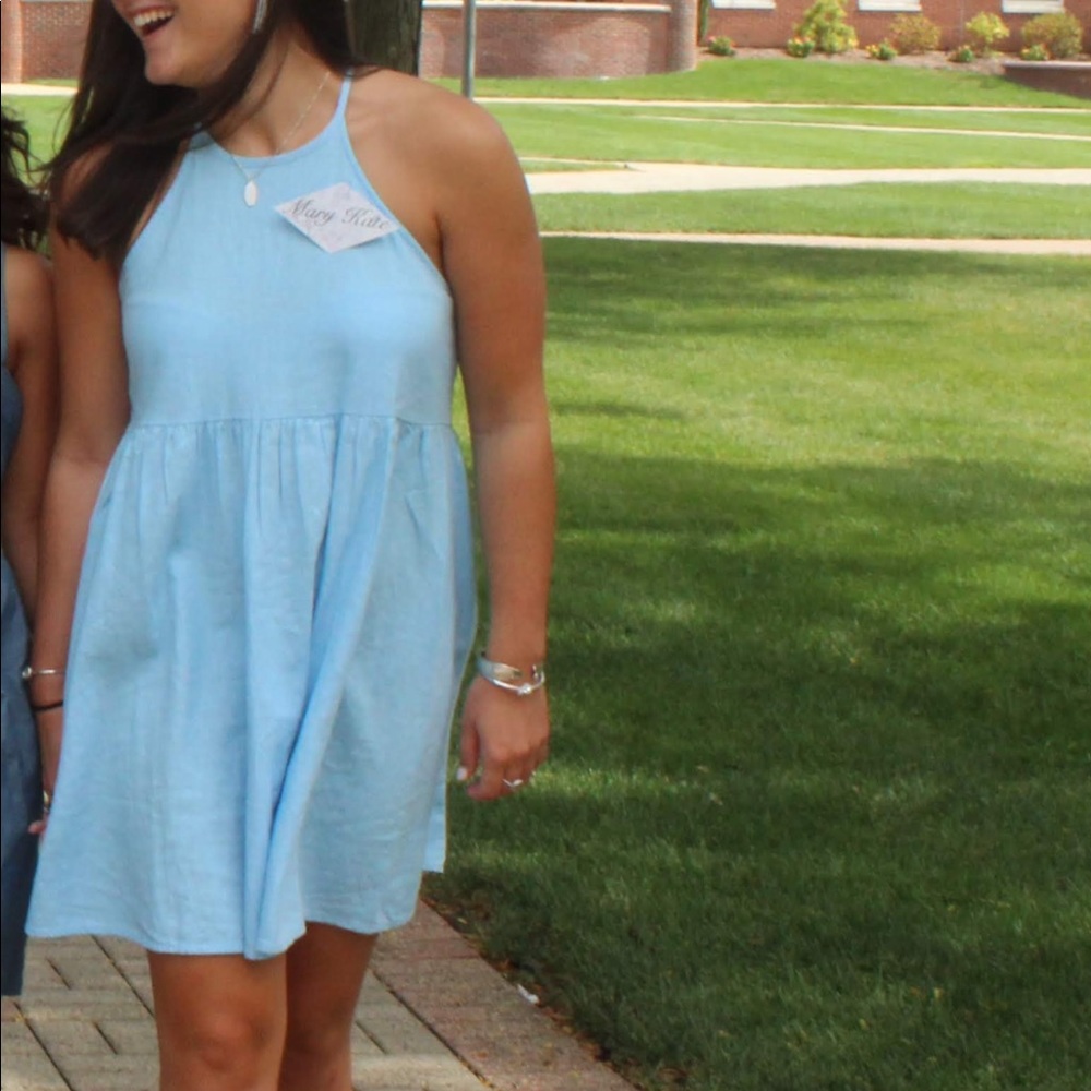 Nordstrom Blue Camisol Dress